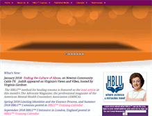 Tablet Screenshot of hblutraining.com